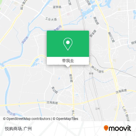 悦购商场地图