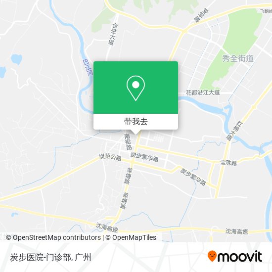 炭步医院-门诊部地图