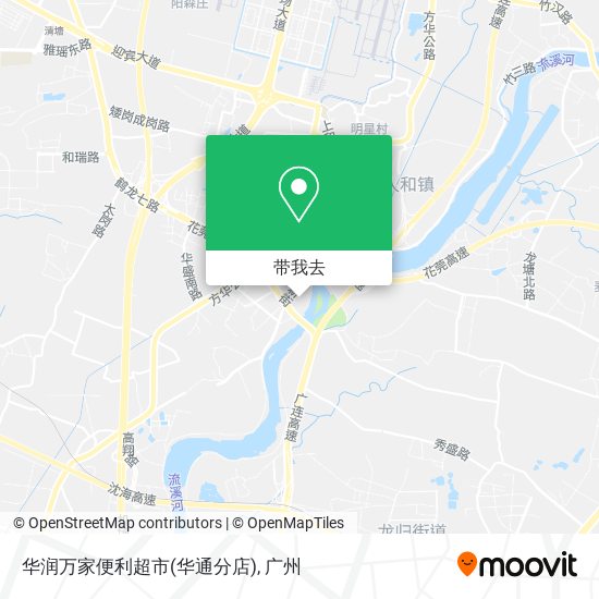 华润万家便利超市(华通分店)地图