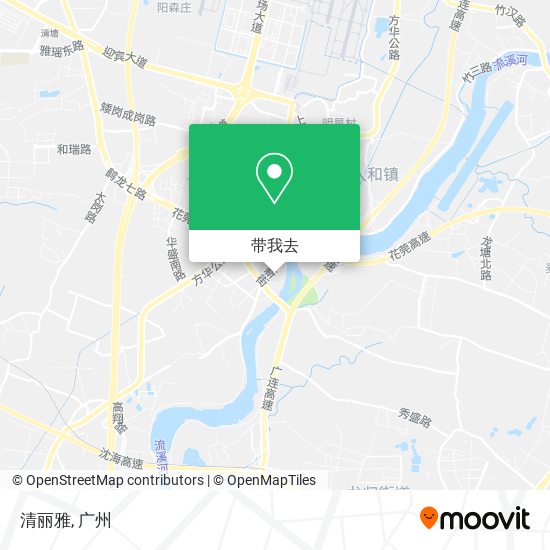 清丽雅地图