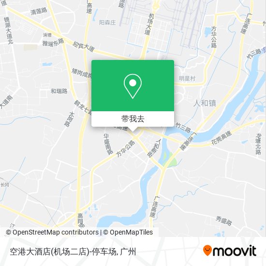 空港大酒店(机场二店)-停车场地图