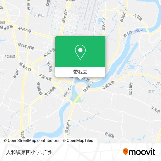 人和镇第四小学地图