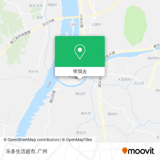 乐多生活超市地图