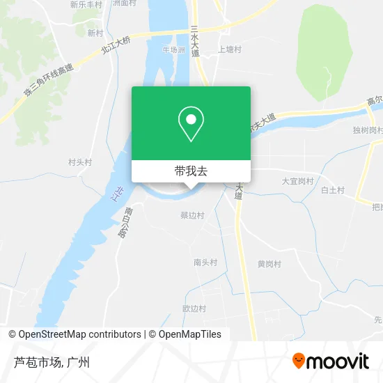 芦苞市场地图