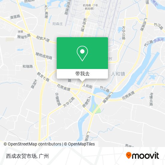 西成农贸市场地图