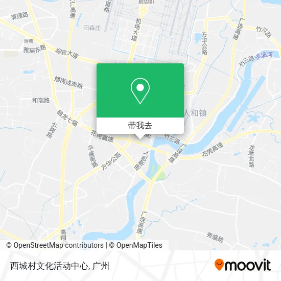 西城村文化活动中心地图