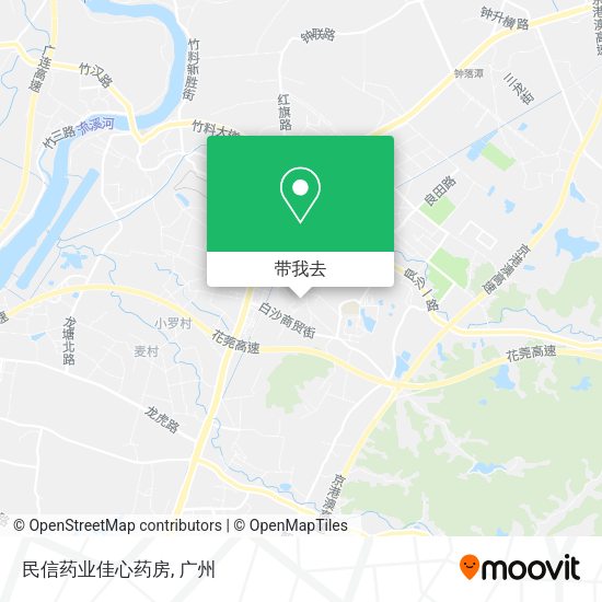 民信药业佳心药房地图