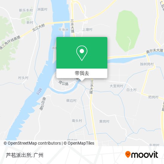 芦苞派出所地图