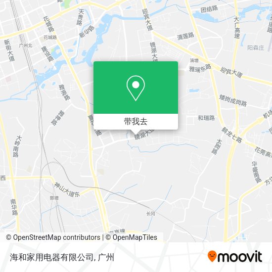 海和家用电器有限公司地图