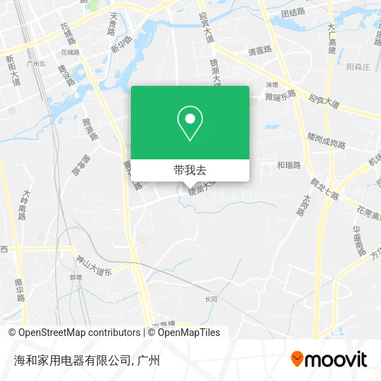 海和家用电器有限公司地图