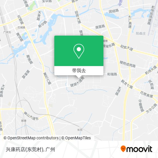 兴康药店(东莞村)地图