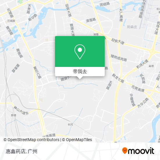 惠鑫药店地图