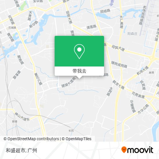和盛超市地图