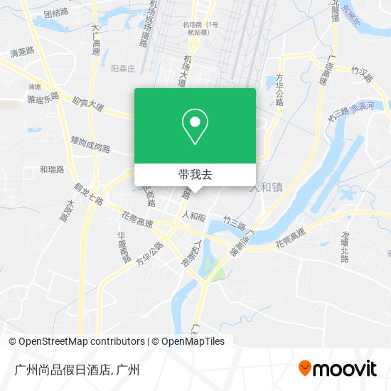 广州尚品假日酒店地图