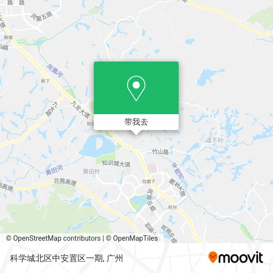 科学城北区中安置区一期地图