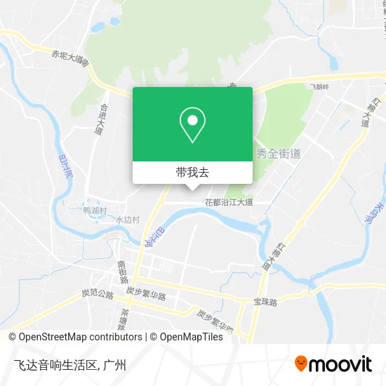 飞达音响生活区地图