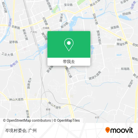 岑境村委会地图