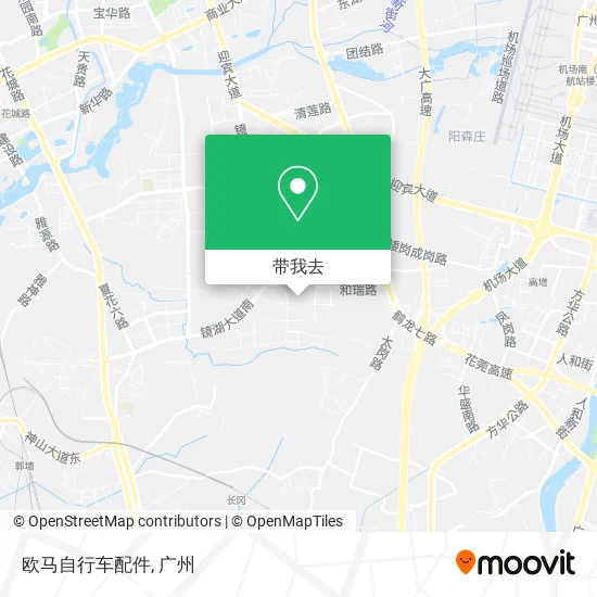 欧马自行车配件地图