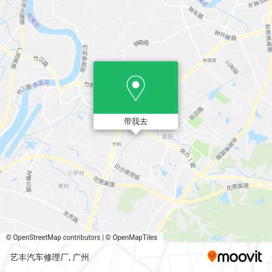 艺丰汽车修理厂地图
