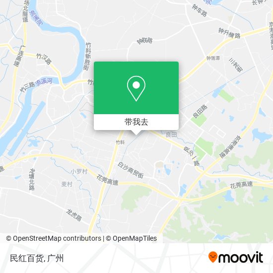 民红百货地图