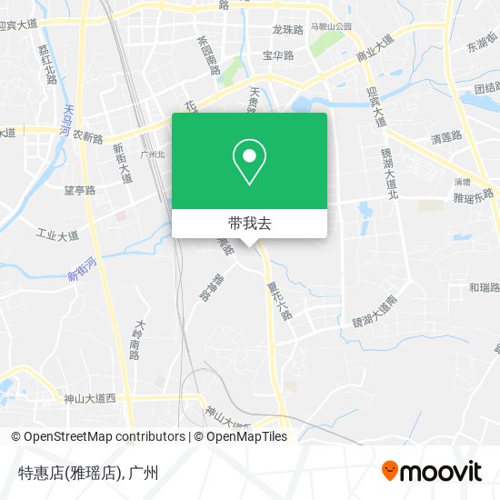 特惠店(雅瑶店)地图