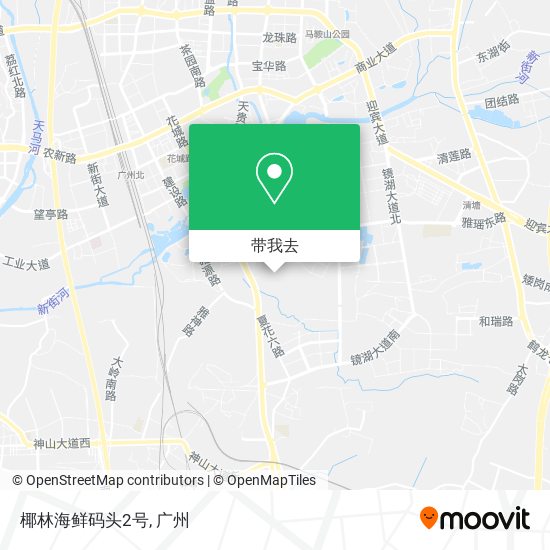 椰林海鲜码头2号地图