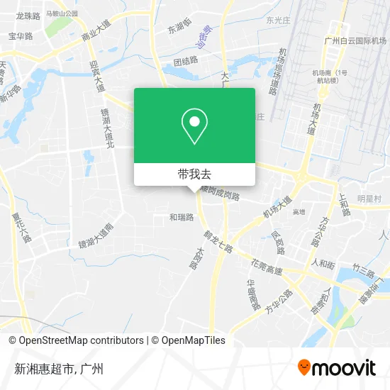 新湘惠超市地图