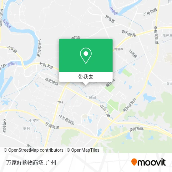 万家好购物商场地图