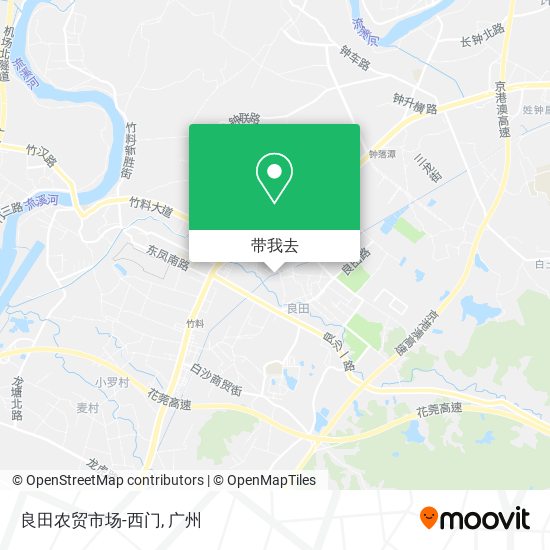 良田农贸市场-西门地图