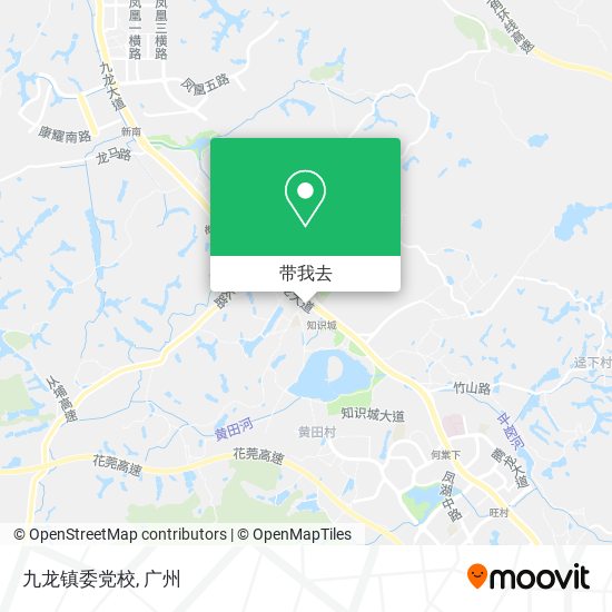 九龙镇委党校地图