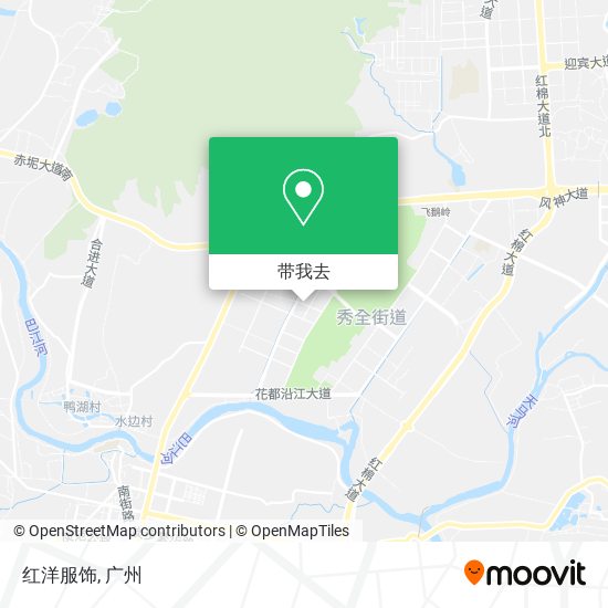 红洋服饰地图