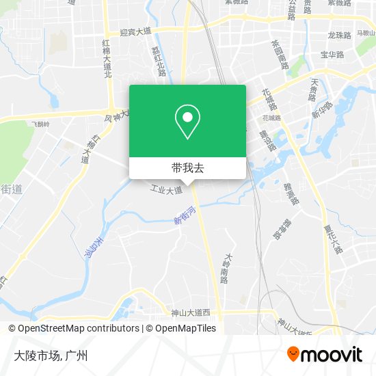 大陵市场地图