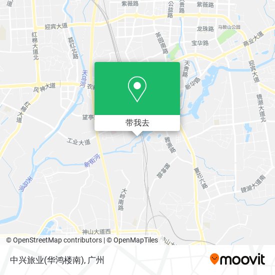 中兴旅业(华鸿楼南)地图