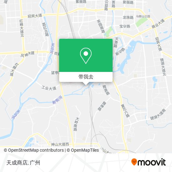 天成商店地图