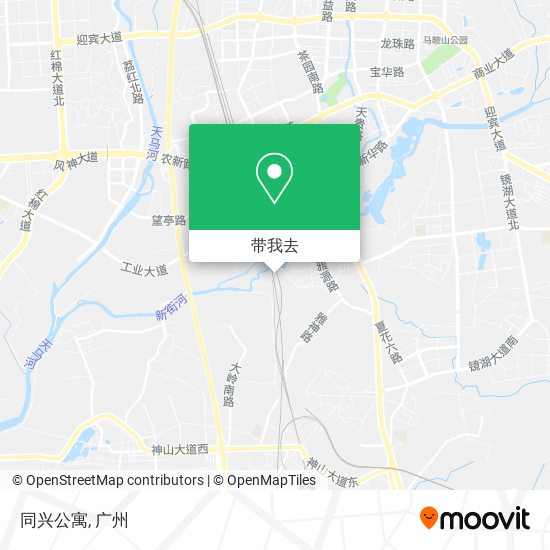 同兴公寓地图