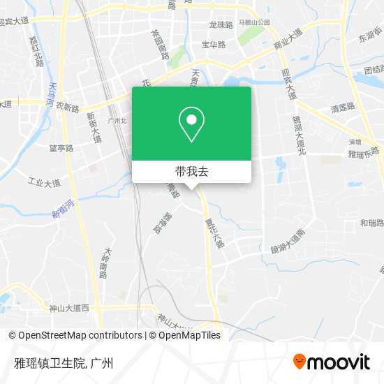 雅瑶镇卫生院地图