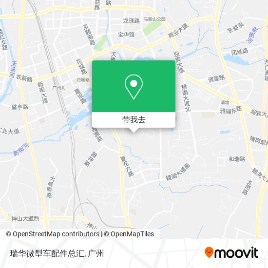 瑞华微型车配件总汇地图