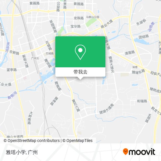 雅瑶小学地图