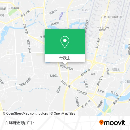 白蟮塘市场地图