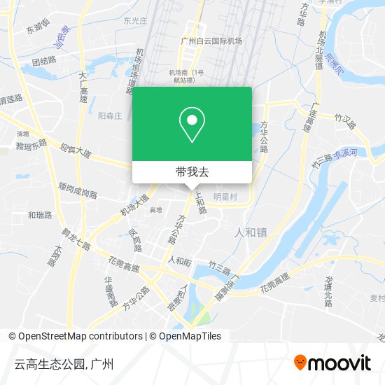 云高生态公园地图