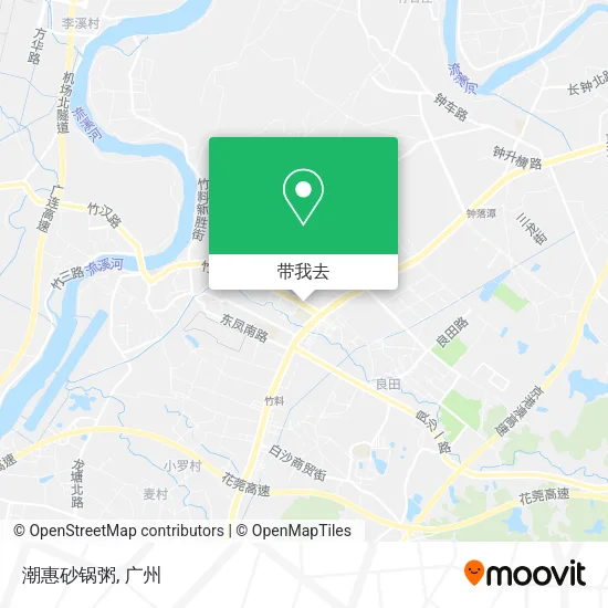 潮惠砂锅粥地图