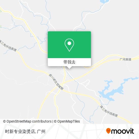 时新专业染烫店地图