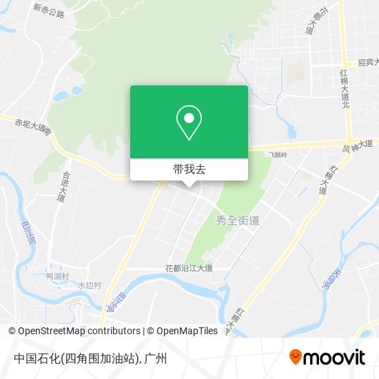 中国石化(四角围加油站)地图