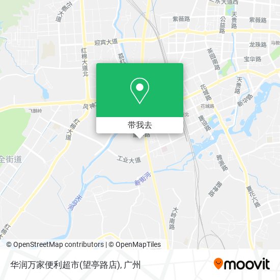 华润万家便利超市(望亭路店)地图