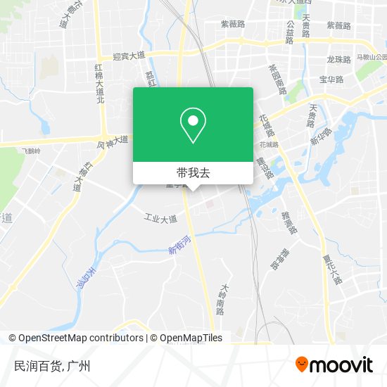 民润百货地图