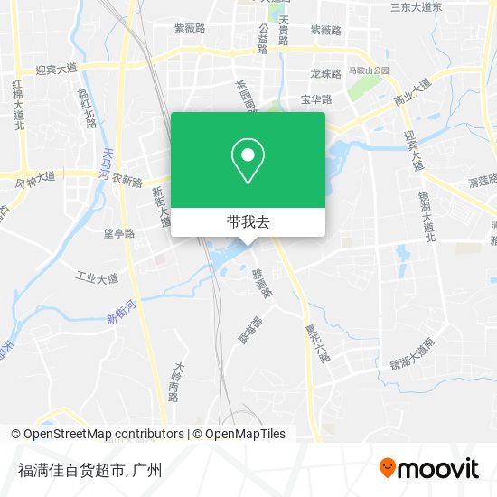 福满佳百货超市地图