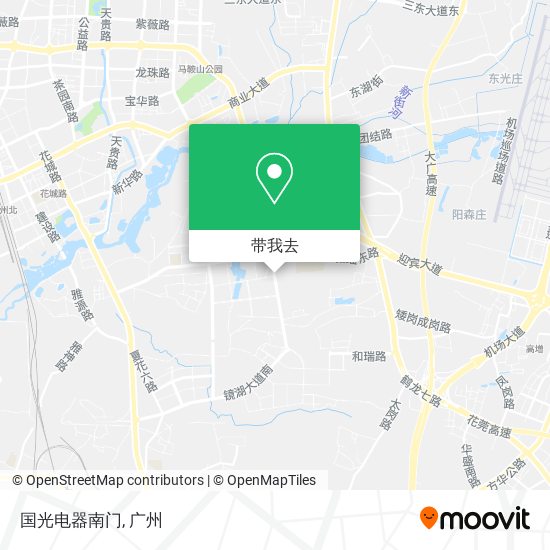 国光电器南门地图
