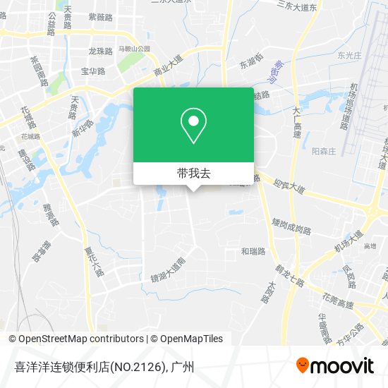 喜洋洋连锁便利店(NO.2126)地图