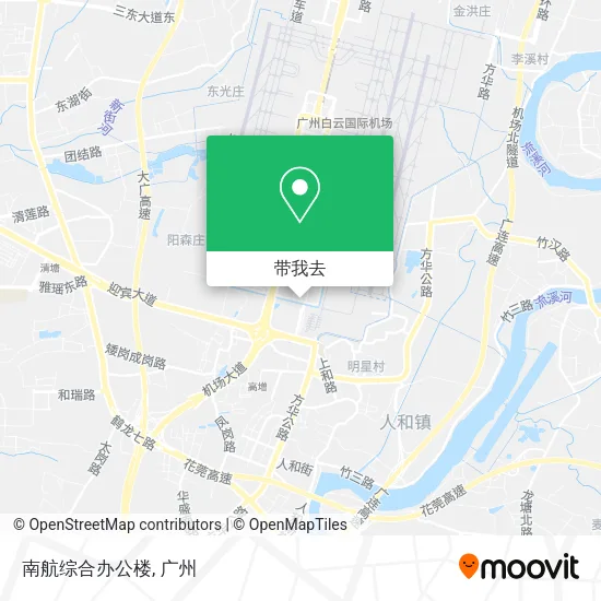 南航综合办公楼地图