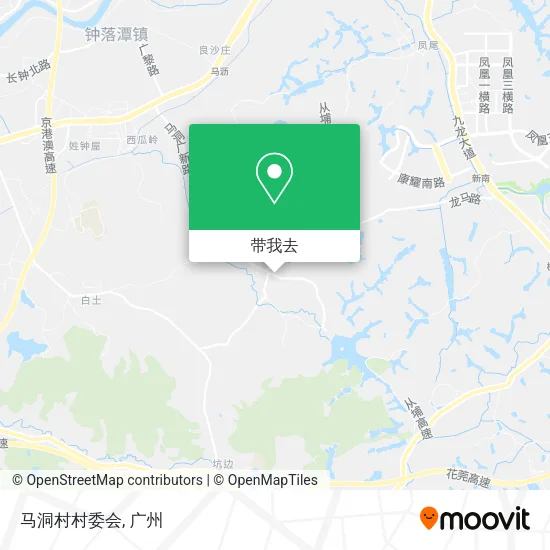 马洞村村委会地图
